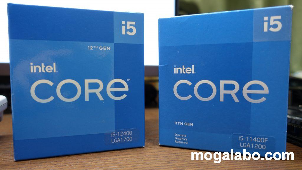 驚異のワットパフォーマンス！core i5-12400をレビュー！core i5-11400Fと比較。