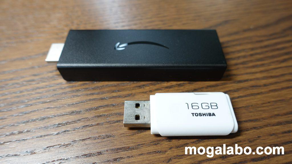 USBメモリよりはサイズ感は大きい