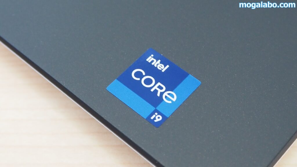 Core i9のステッカー
