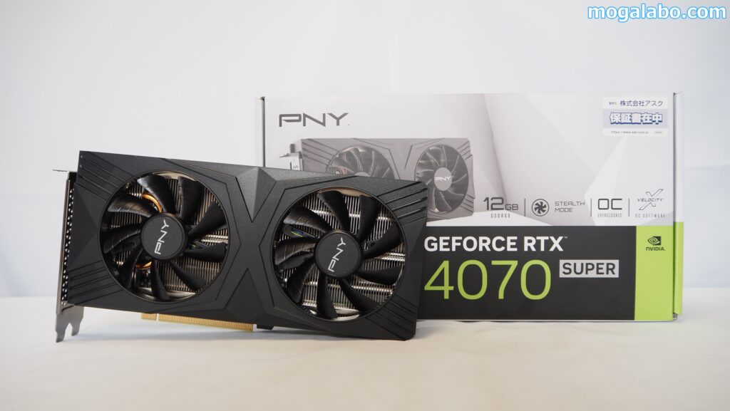 PNY「GeForce RTX 4070 Super 12GB VERTO OC」
