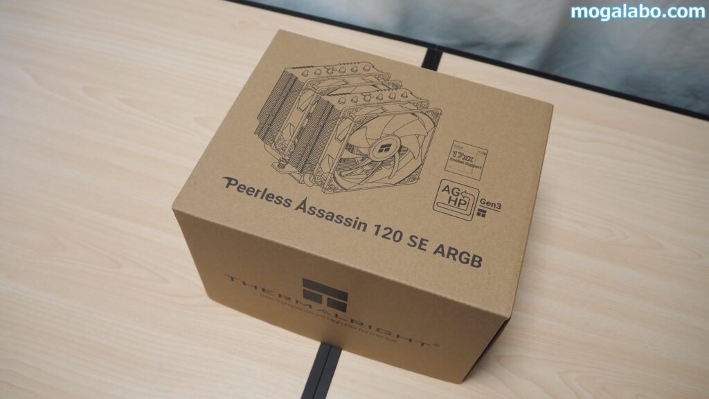 「Thermalright Peerless Assassin 120 SE ARGB」のパッケージ